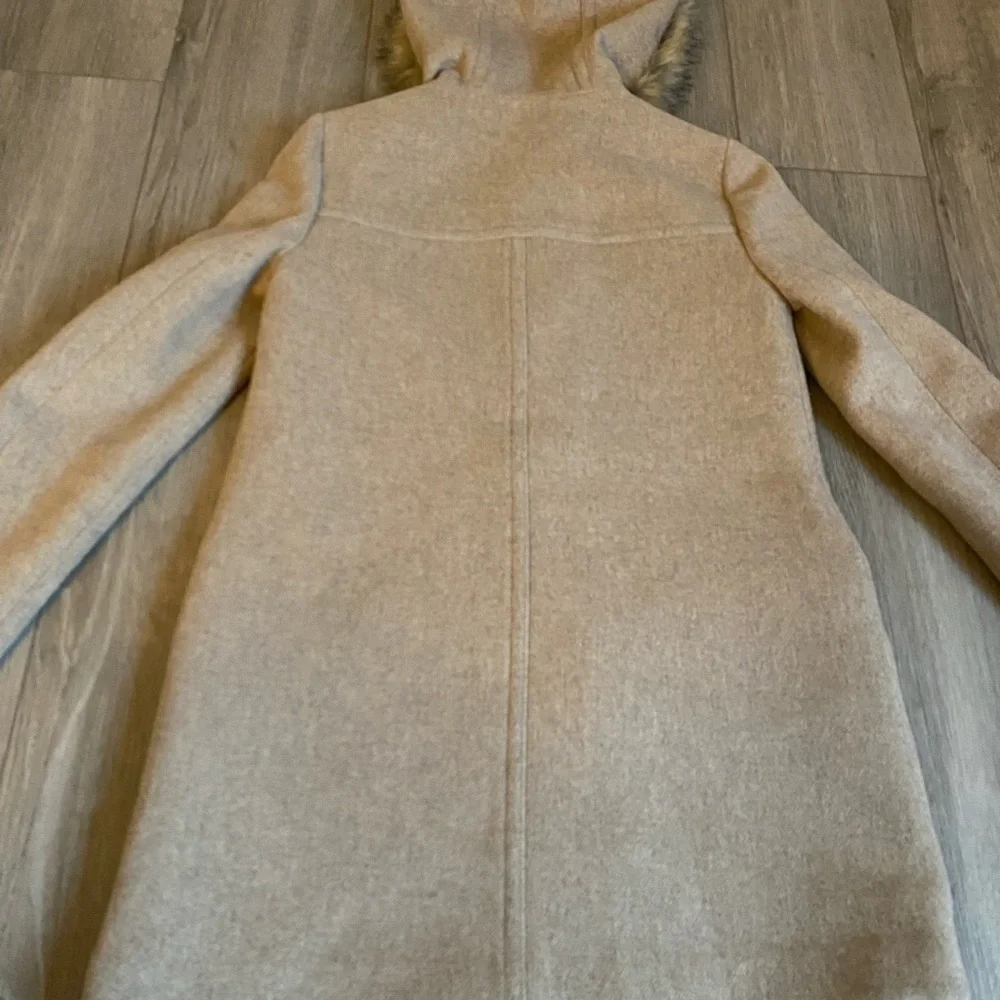 J. Crew Vail Parka Wool Blend Coat in Heather Tan Size 00 - Picture 8 of 16